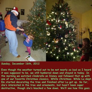 Sunday, December 16th, 2012