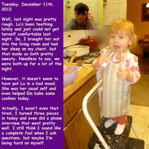 Tuesday, December 11th, 2012
