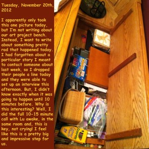 Tuesday, November 20th, 2012