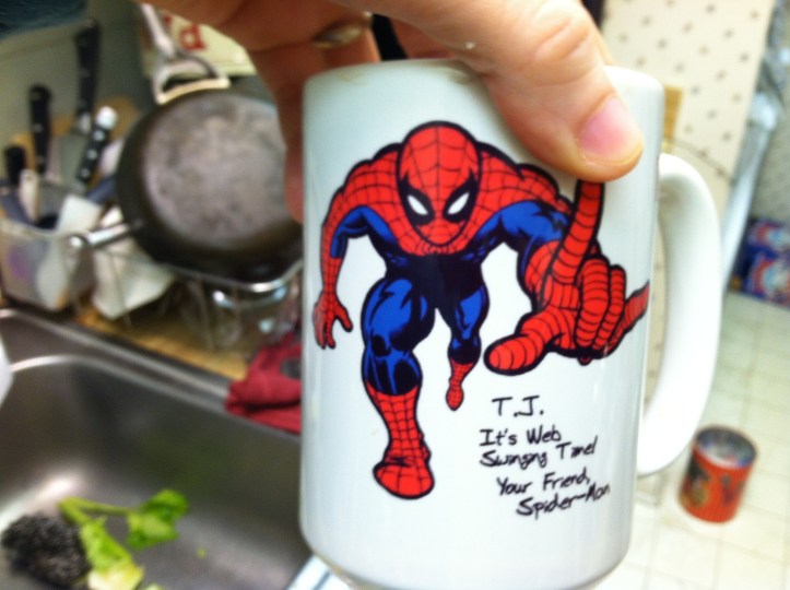 my spider-man mug