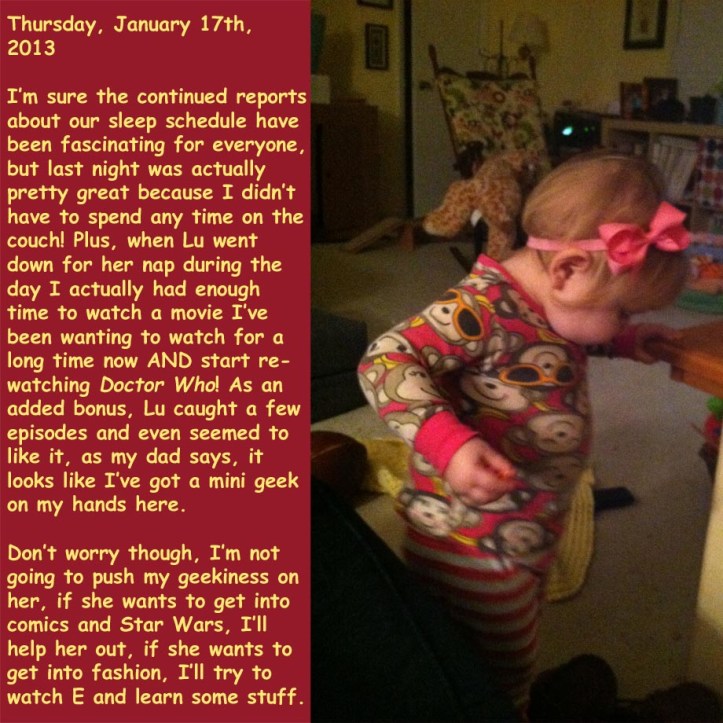 Thursday, January 17th, 2013