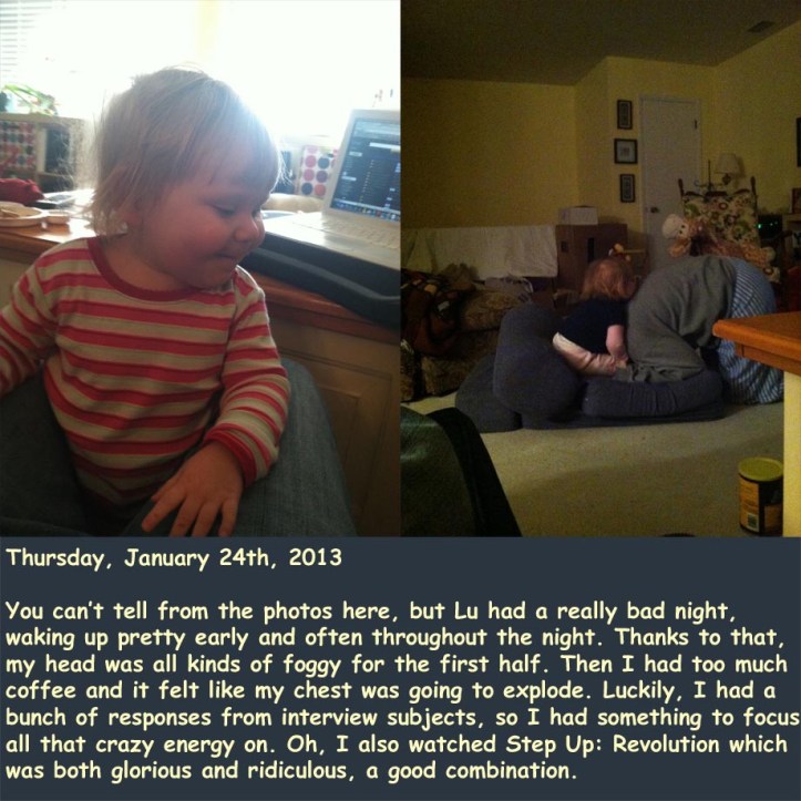Thursday, January 24th, 2013