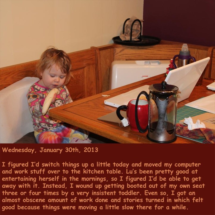 Wednesday, January 30th, 2013