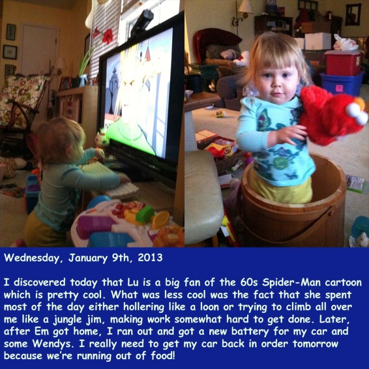 Wednesday, January 9th, 2013