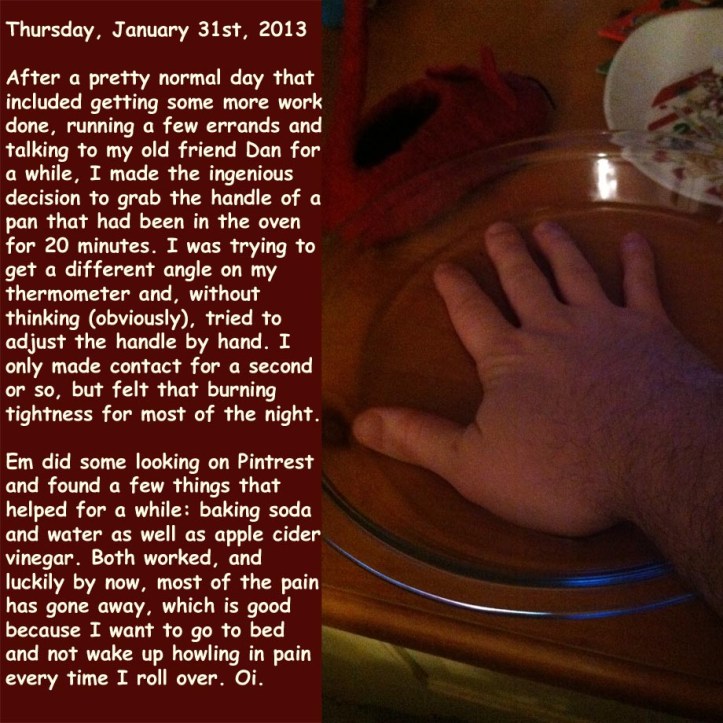 Thursday, January 31st, 2013