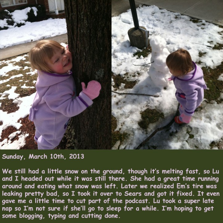 Sunday, March 10th, 2013