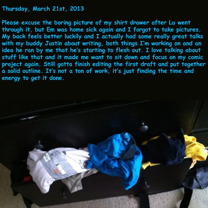Thursday, March 21st, 2013