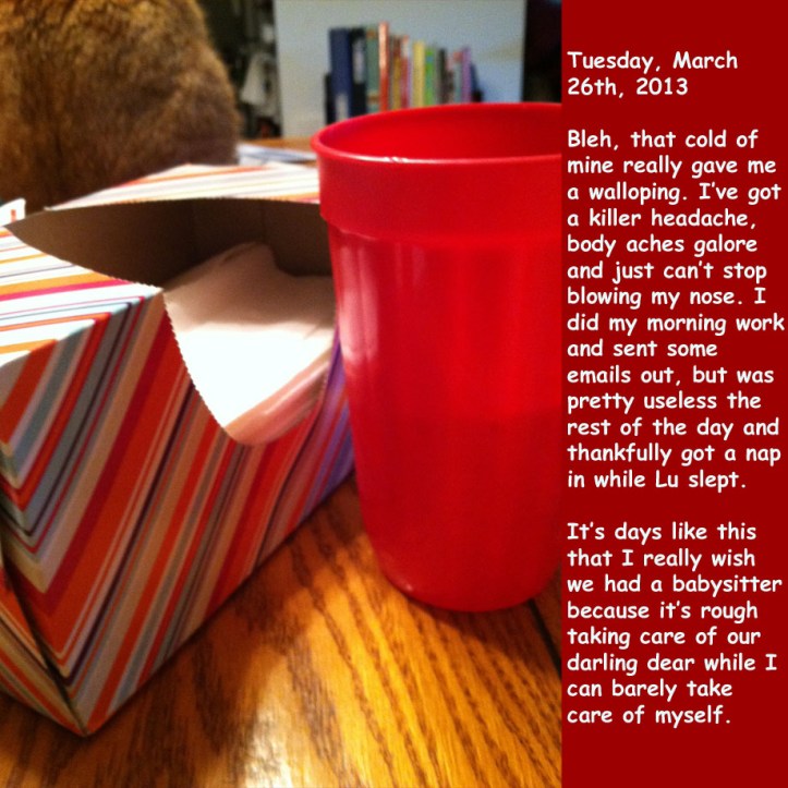 Tuesday, March 26th, 2013