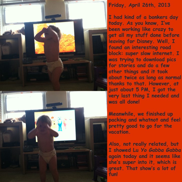 Friday, April 26th, 2013