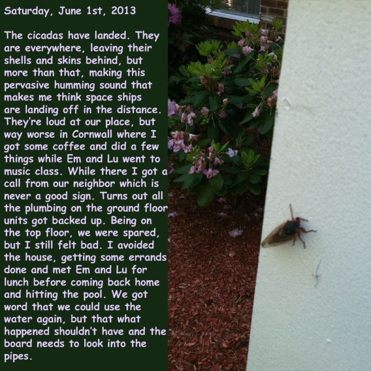 Saturday, June 1st, 2013