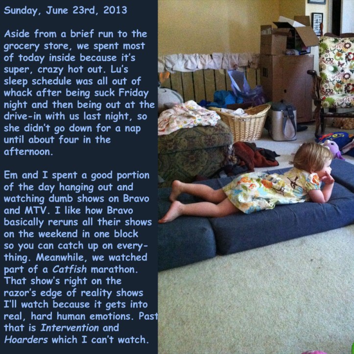 Sunday, June 23rd, 2013