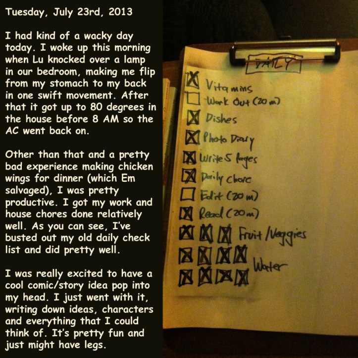 Tuesday, July 23rd, 2013