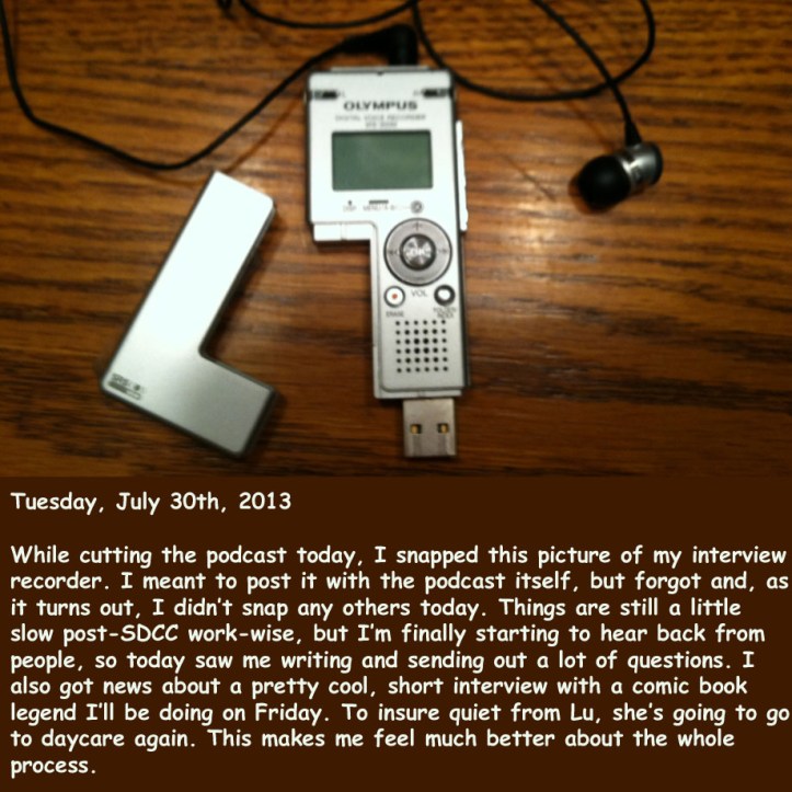 Tuesday, July 30th, 2013