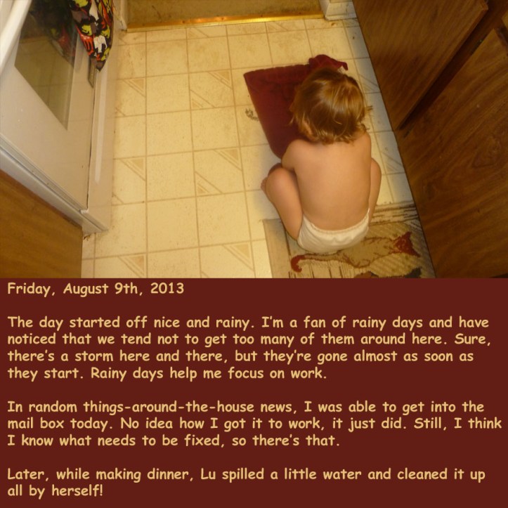 Friday, August 9th, 2013