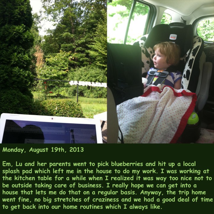 Monday, August 19th, 2013