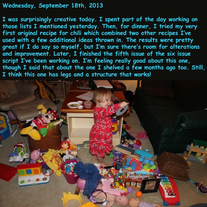 Wednesday, September 18th, 2013