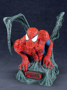 dst spider-man bust