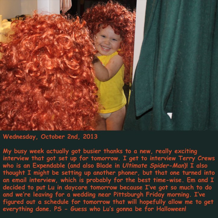 Wednesday, October 2nd, 2013