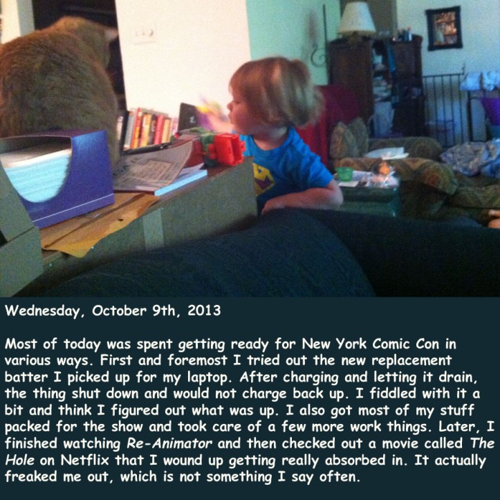 Wednesday, October 9th, 2013