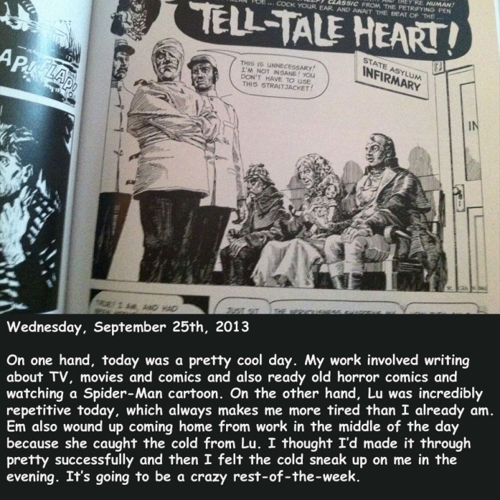 Wednesday, September 25th, 2013