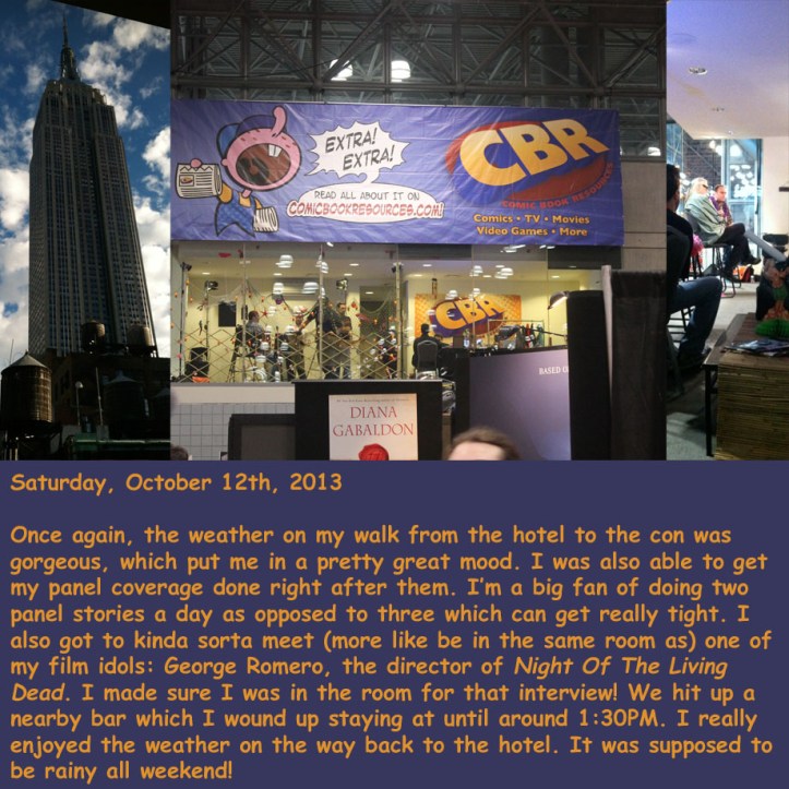 Saturday, October 12th, 2013