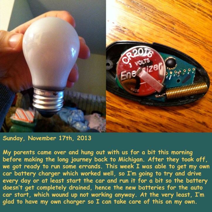 Sunday, November 17th, 2013