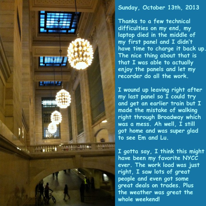 Sunday, October 13th, 2013