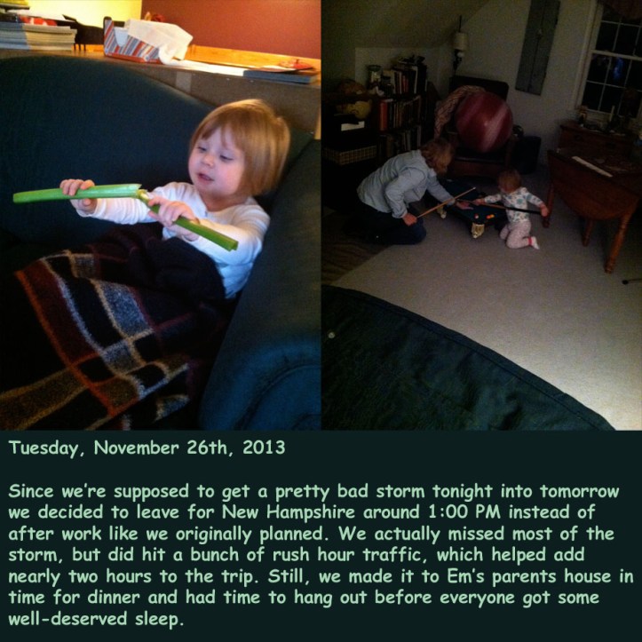 Tuesday, November 26th, 2013