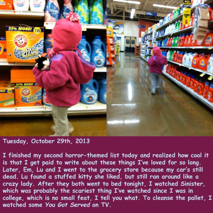 Tuesday, October 29th, 2013