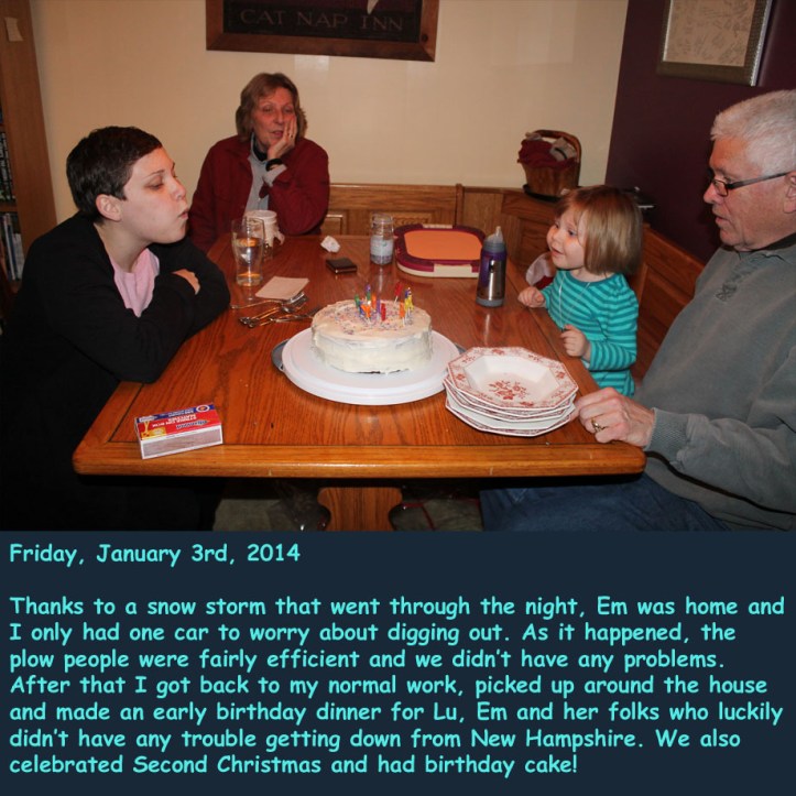 Friday, January 3rd, 2014