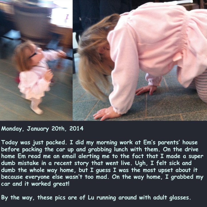 Monday, January 20th, 2014