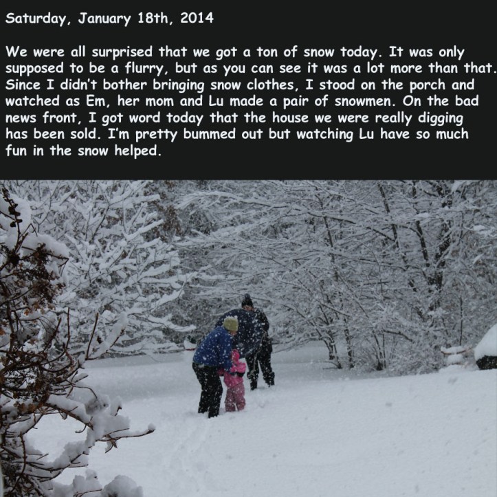 Saturday, January 18th, 2014