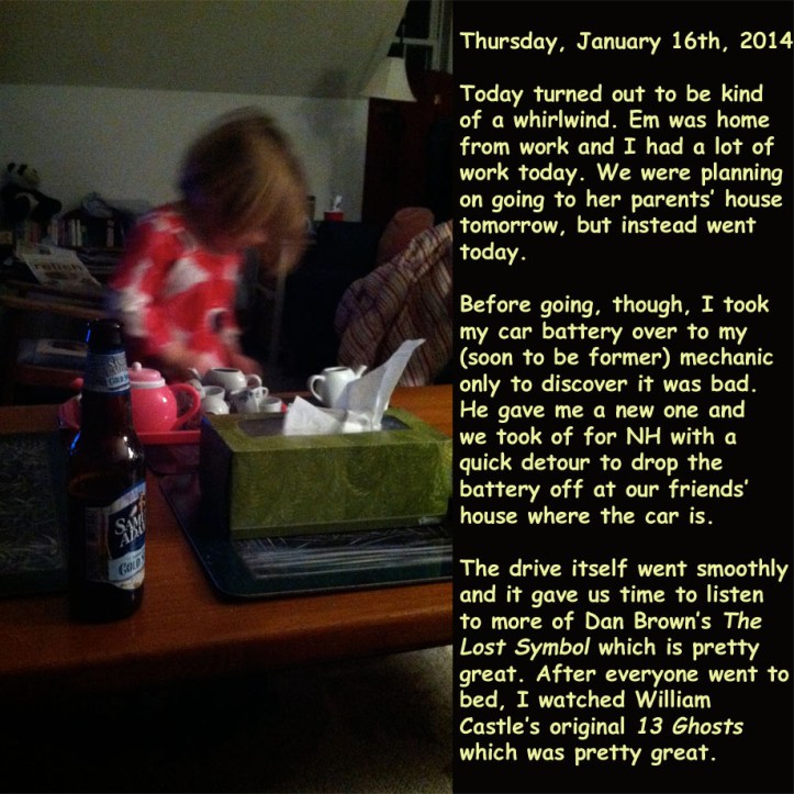 Thursday, January 16th, 2014