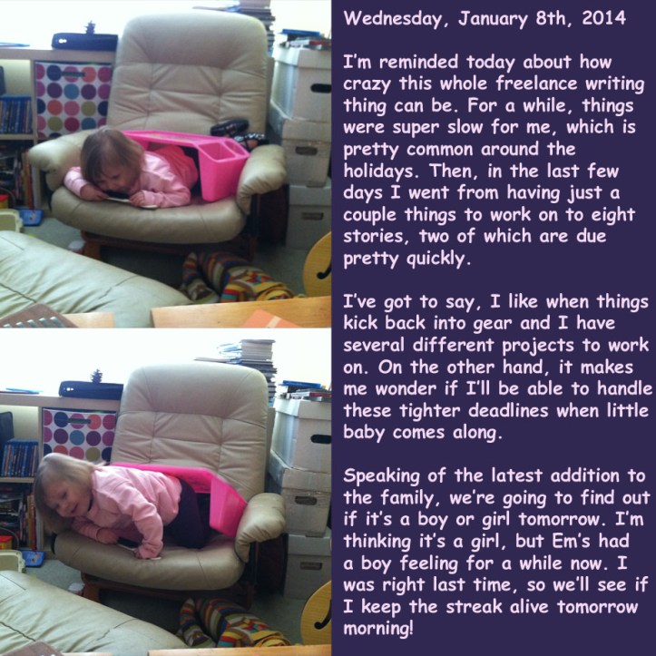 Wednesday, January 8th, 2014