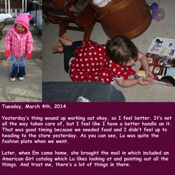 Tuesday, March 4th, 2014