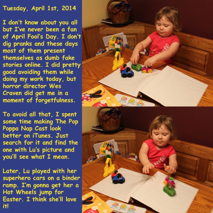 Tuesday, April 1st, 2014