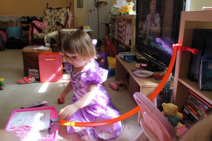 lu birthday hot wheels track