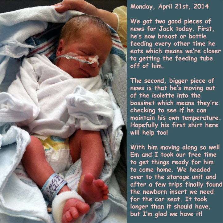 Monday, April 21st, 2014