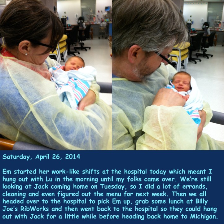 Saturday, April 26, 2014