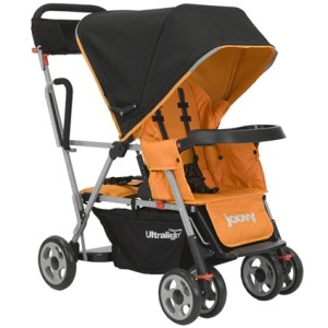 joovy ultralight caboose stroller orange