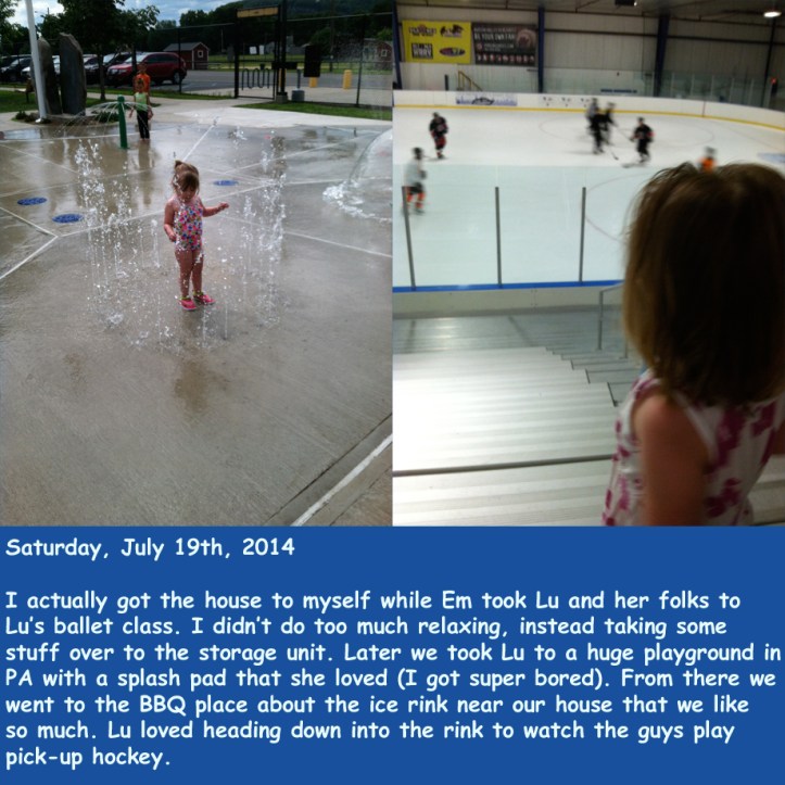 Saturday, July 19th, 2014