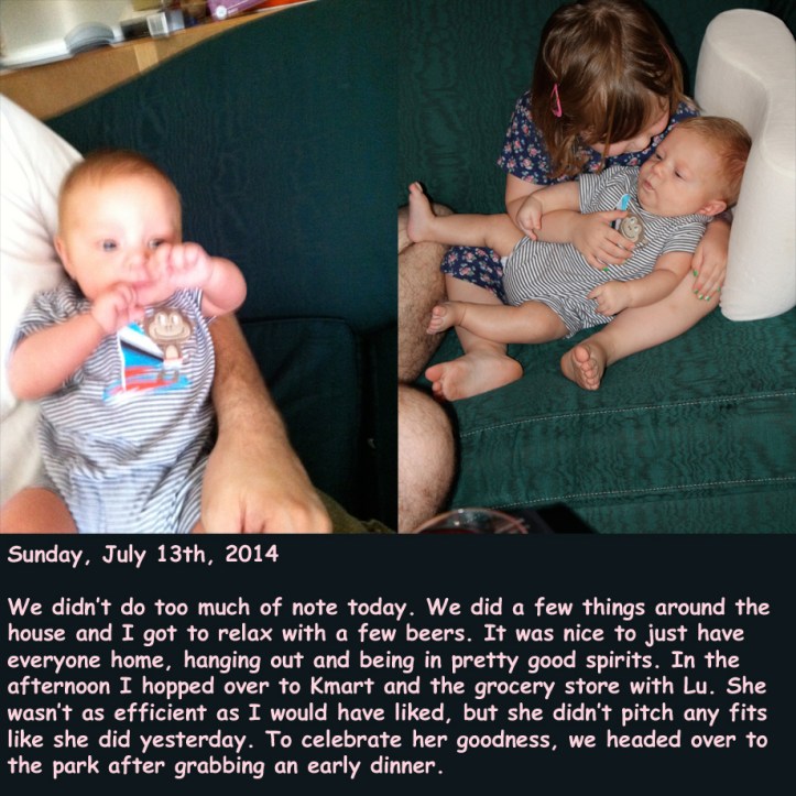 Sunday, July 13th, 2014