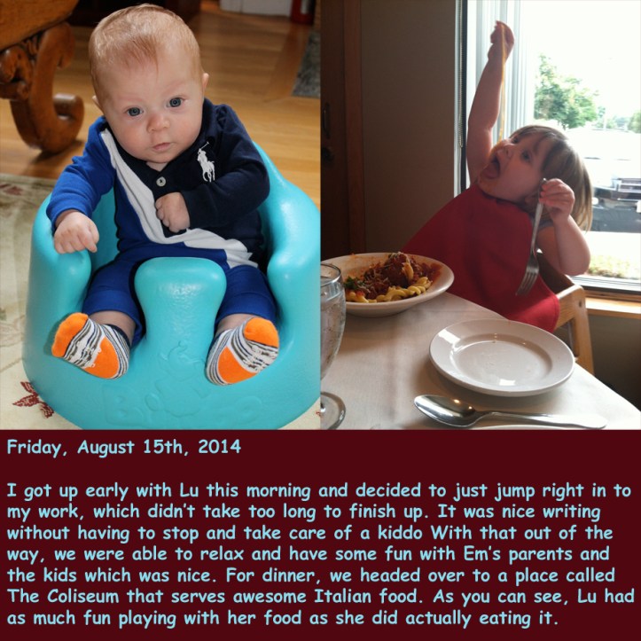 Friday, August 15th, 2014