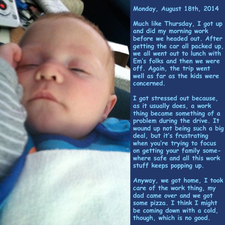 Monday, August 18th, 2014