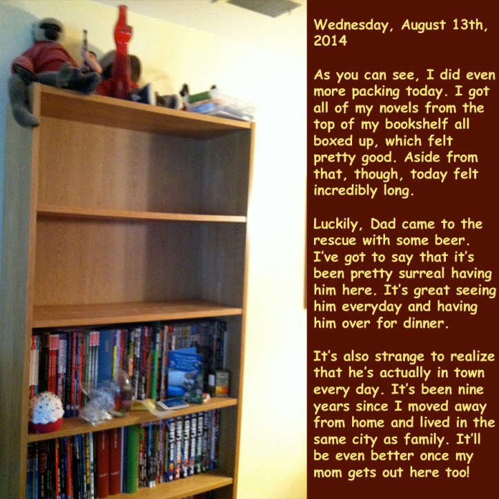 Wednesday, August 13th,  2014