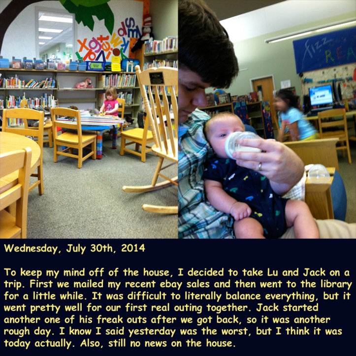 Wednesday, July 30th, 2014