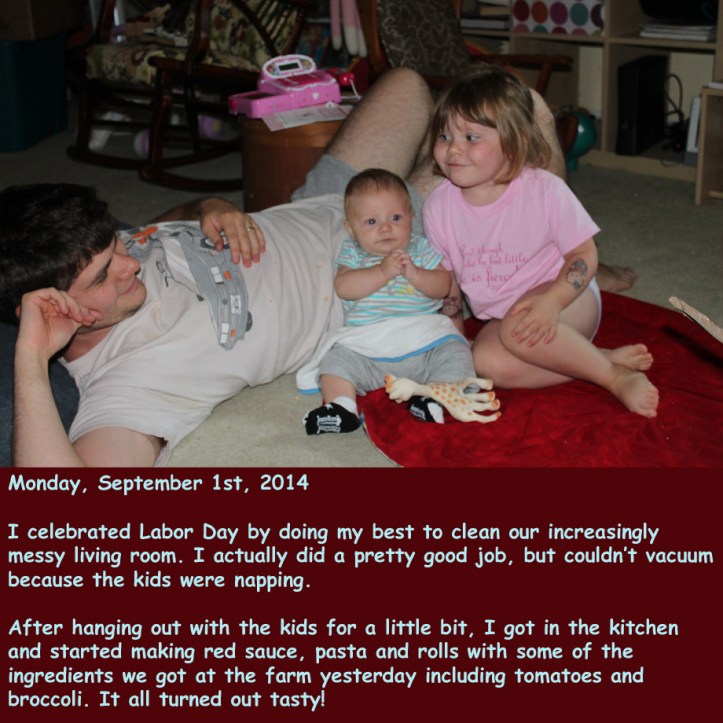 Monday, September 1st, 2014