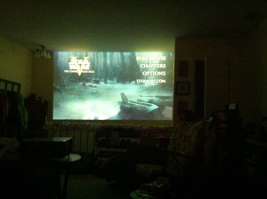 star wars on proejctor
