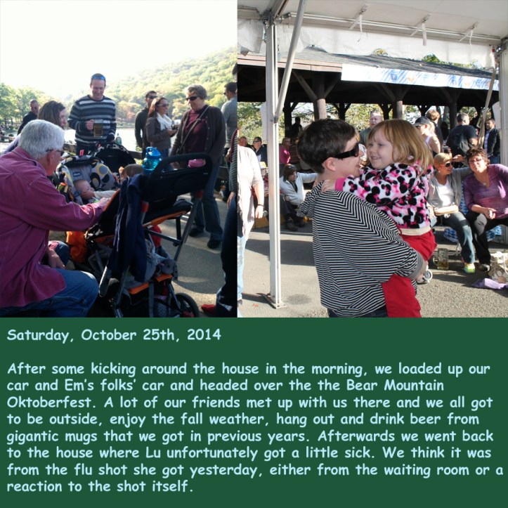 Saturday, October 25th, 2014