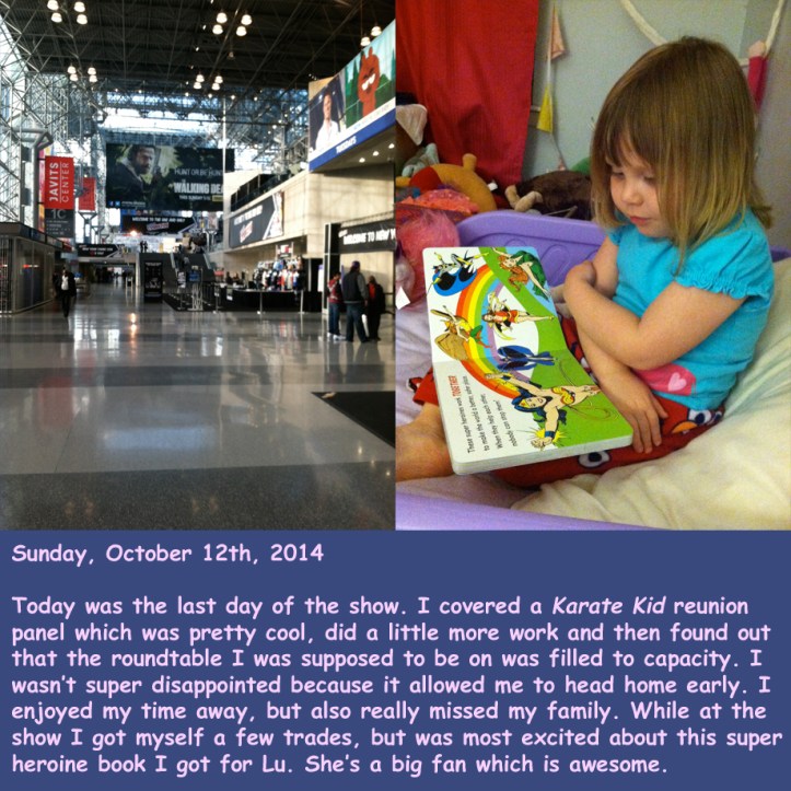 Sunday, October 12th, 2014